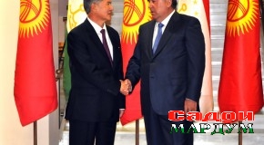 Суҳбат бо Президенти Ҷумҳурии Қирғизистон Алмазбек Атамбаев