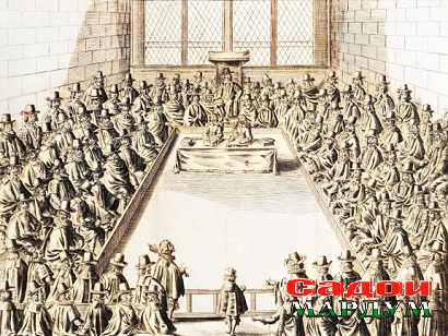 parliament-during-the-commonwealth-1650-engraving-bw-photo-french-school