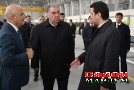 Ифтитоҳи Корхонаи истеҳсоли “Сэндвичпанел” дар назди ҶСК “Душанбе-Саноат”