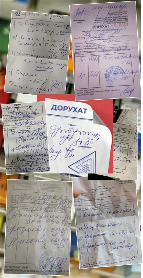 Дорухат пораи коғаз нест