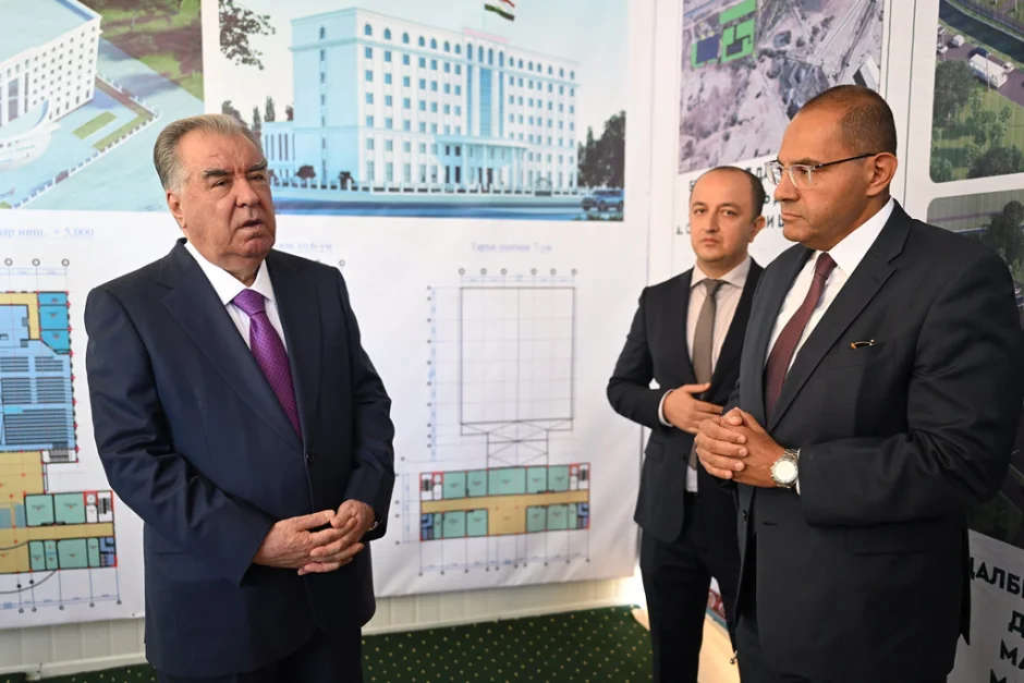 Муаррифии лоиҳаи сохтмони Маркази агрологистикӣ дар шаҳри Хоруғ